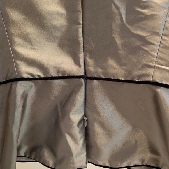 CACHET Gun METAL GLAM GLITZ TOP WRAP Style Sz 4 - Picture 5 of 8